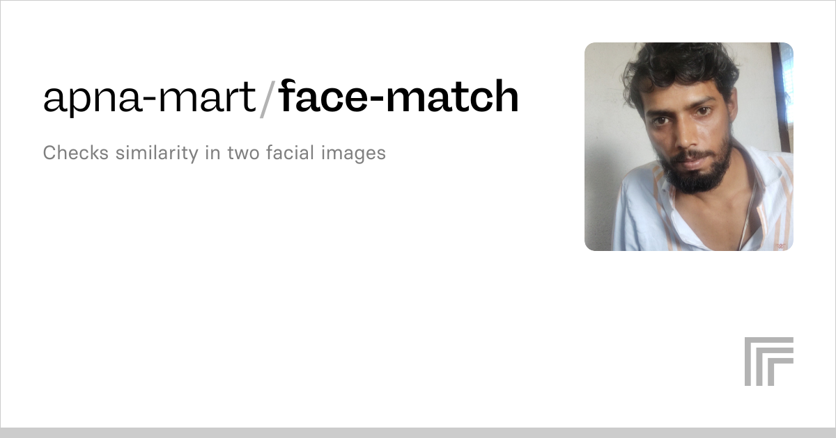 apna-mart/face-match | Run with an API on Replicate