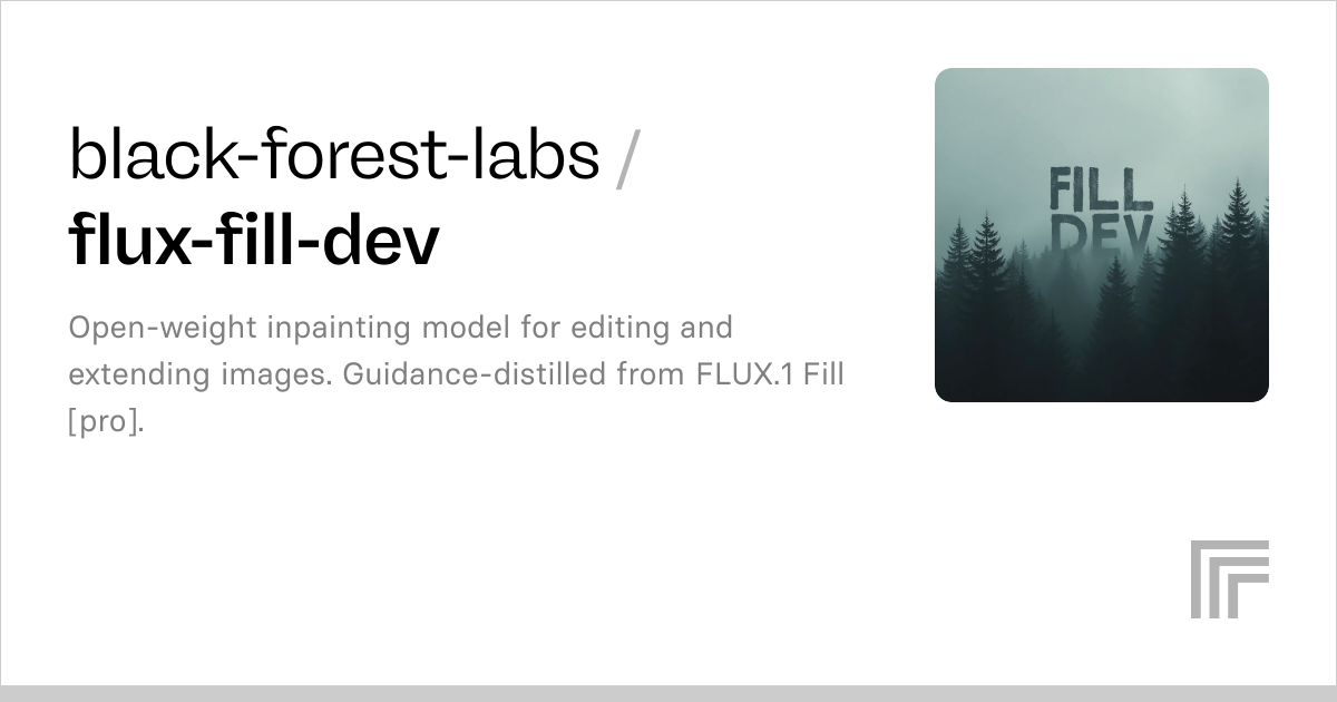 FLUX.1 Fill [dev] | Inpainting