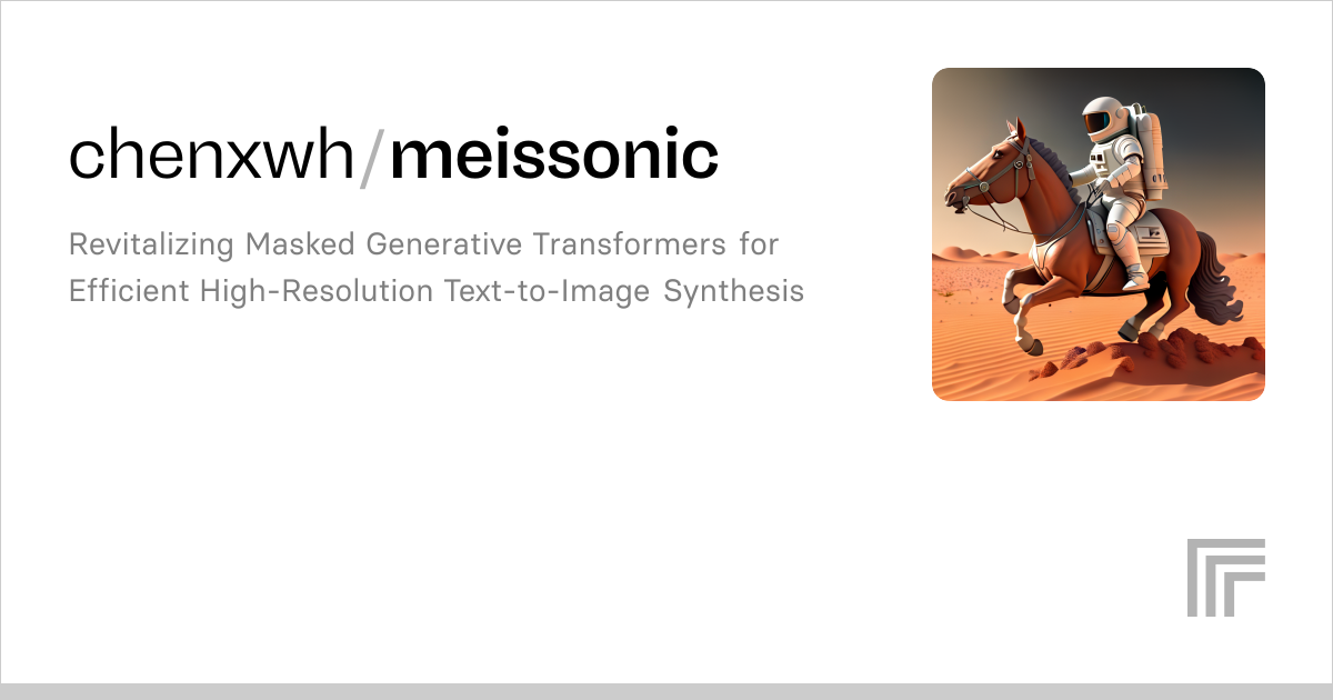 chenxwh/meissonic | Run with an API on Replicate