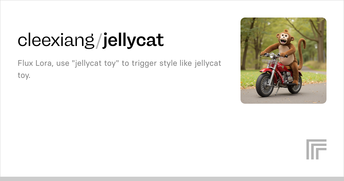 cleexiang/jellycat | Run with an API on Replicate