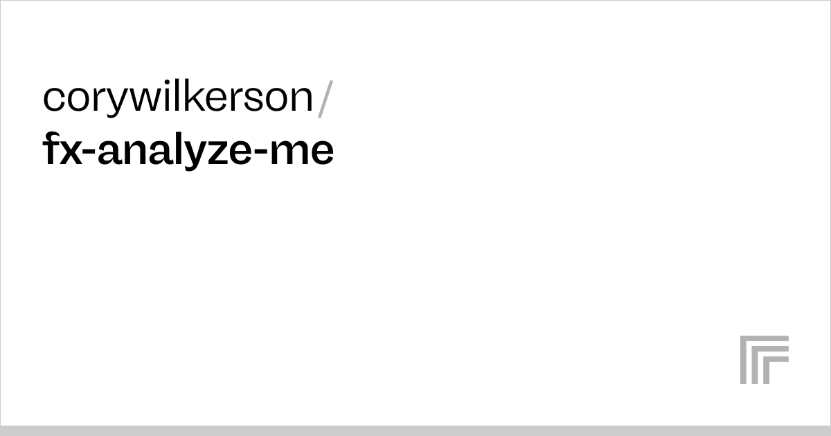 Examples – corywilkerson/fx-analyze-me | Replicate