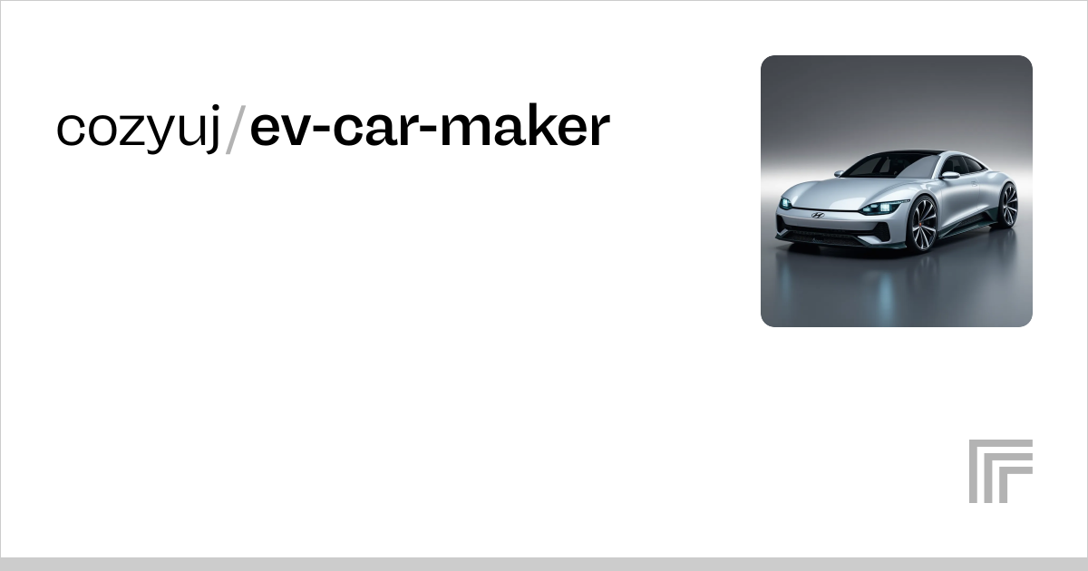 cozyuj/ev-car-maker | Run with an API on Replicate