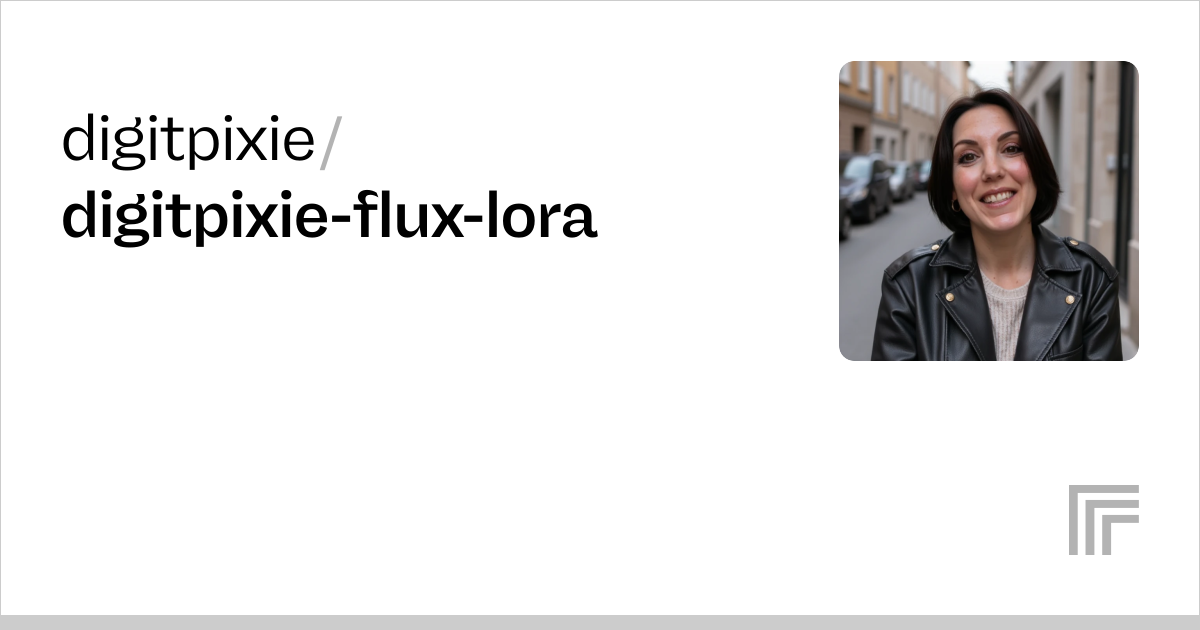 digitpixie/digitpixie-flux-lora | Run with an API on Replicate