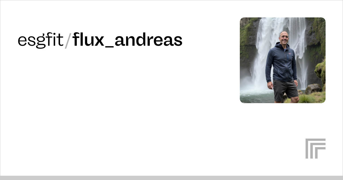 esgfit/flux_andreas | Run with an API on Replicate