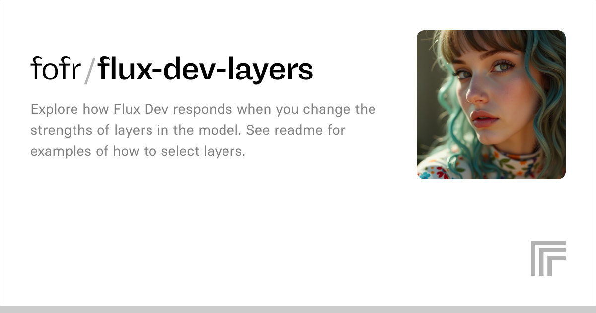 fofr/flux-dev-layers | Run with an API on Replicate