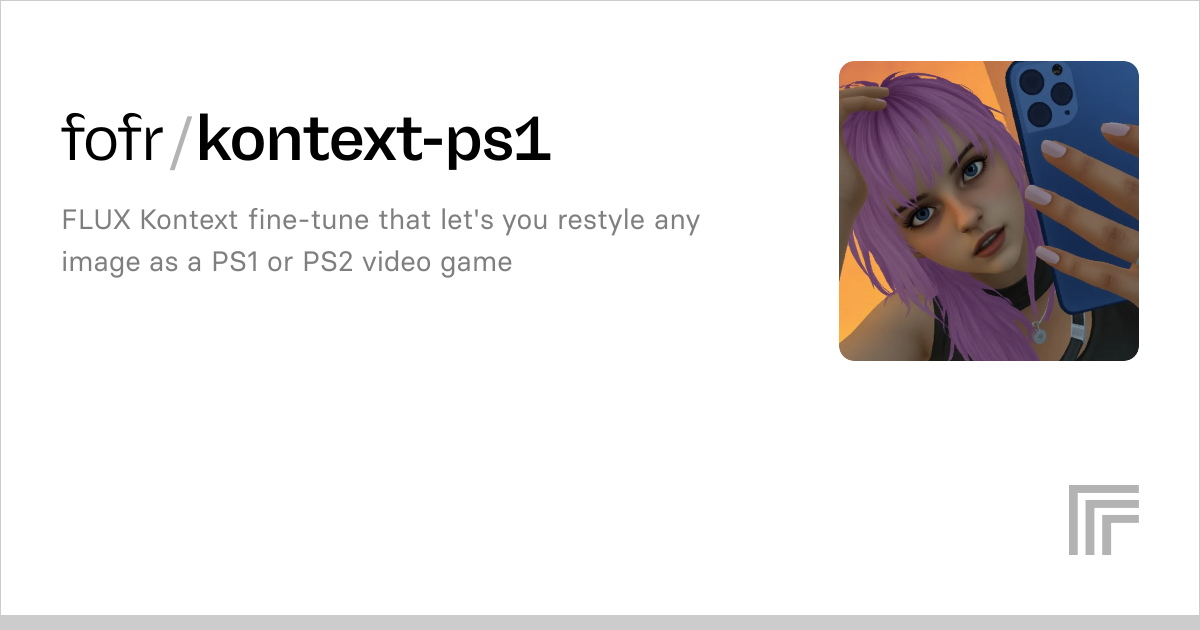 Examples – fofr/kontext-ps1 | Replicate
