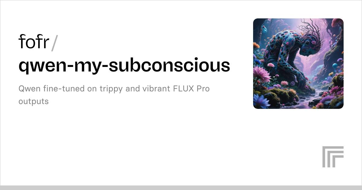 Examples – fofr/qwen-my-subconscious | Replicate