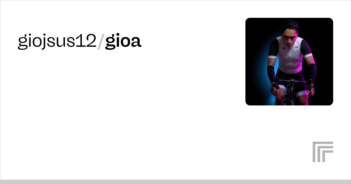 giojsus12/gioa | Run with an API on Replicate