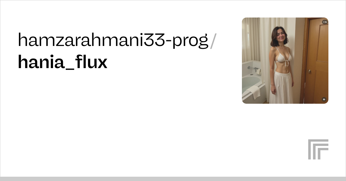 hamzarahmani33-prog/hania_flux | Run with an API on Replicate