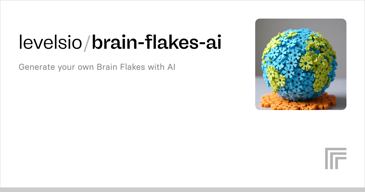 levelsio/brain-flakes-ai | Run with an API on Replicate