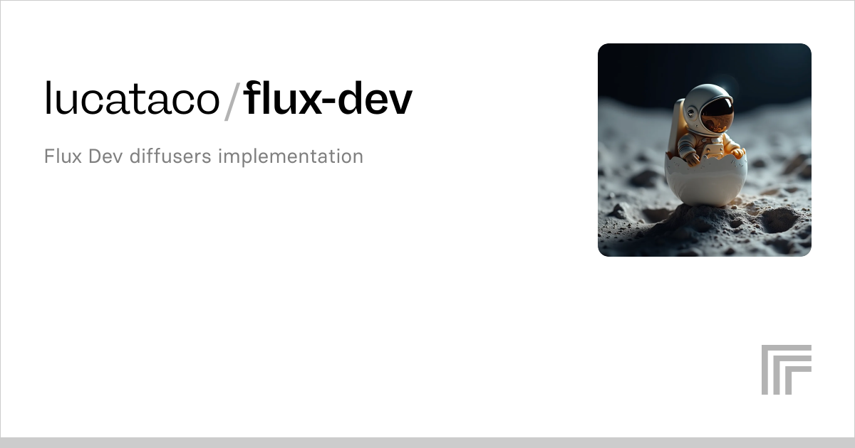 lucataco/flux-dev | Run with an API on Replicate