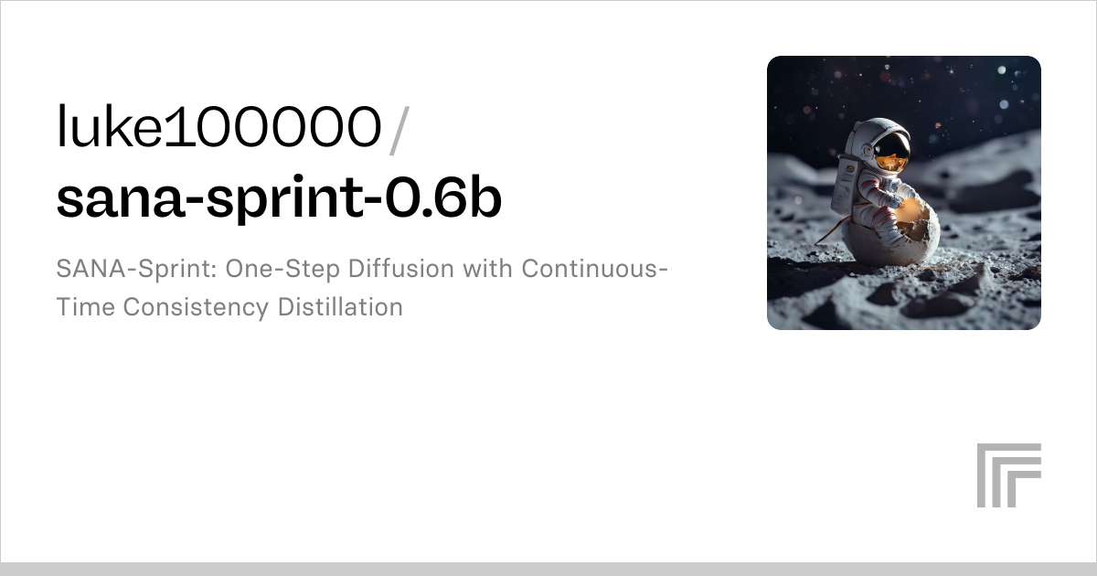 luke100000/sana-sprint-0.6b | Run with an API on Replicate