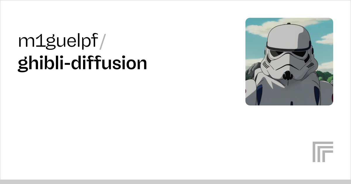 Examples M1guelpf Ghibli Diffusion Replicate