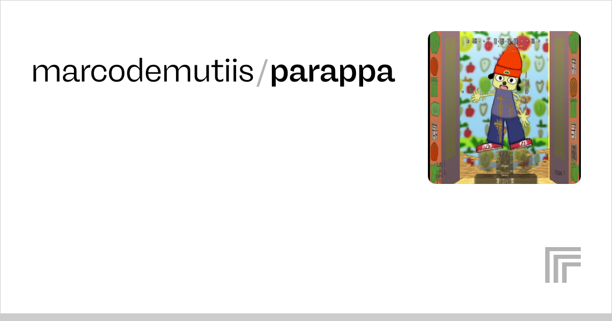 marcodemutiis/parappa | Run with an API on Replicate