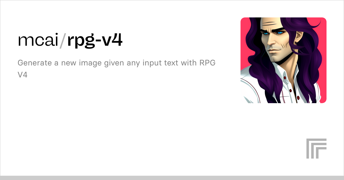 mcai/rpg-v4 | API reference