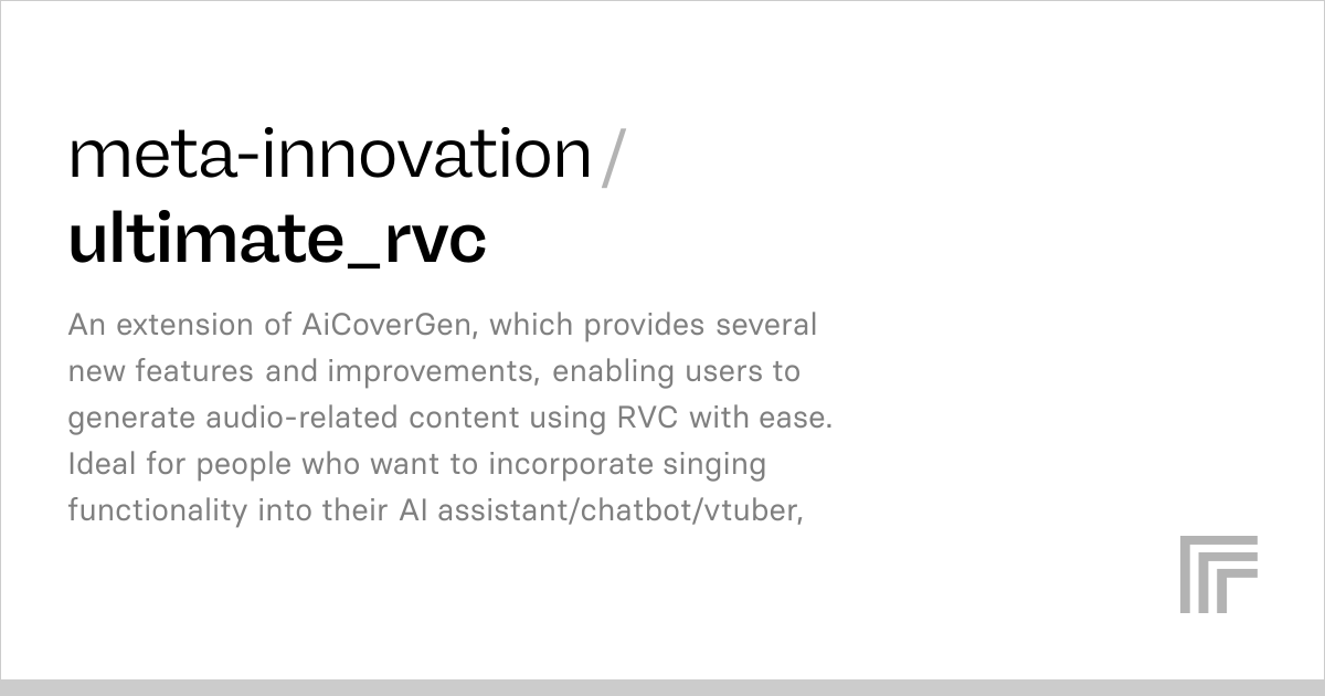 Examples – meta-innovation/ultimate_rvc | Replicate