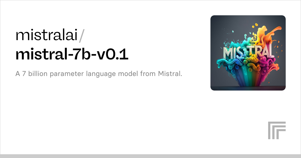 Examples – mistralai/mistral-7b-v0.1 | Replicate