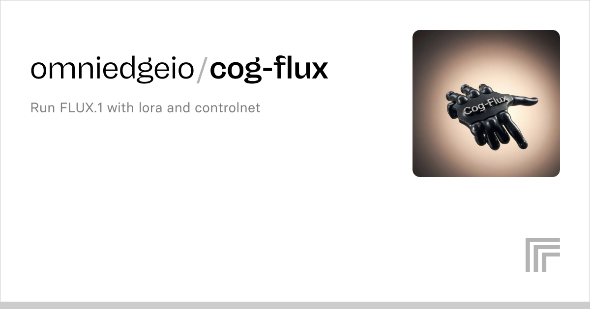 omniedgeio/cog-flux | Readme and Docs