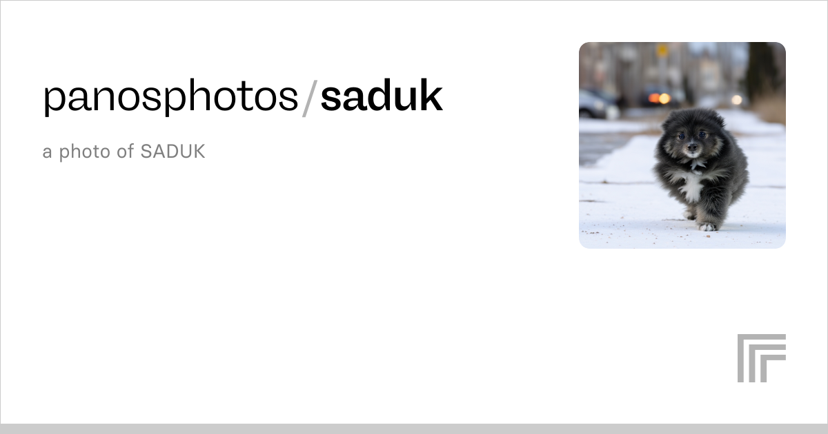 panosphotos/saduk | Run with an API on Replicate