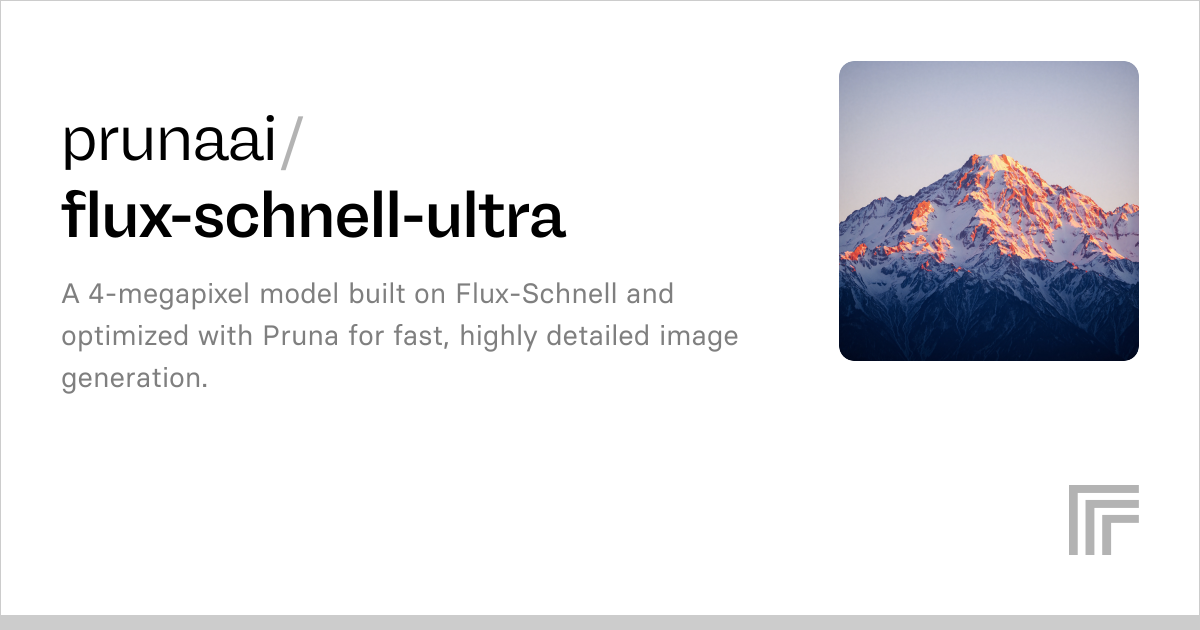 Examples – prunaai/flux-schnell-ultra | Replicate