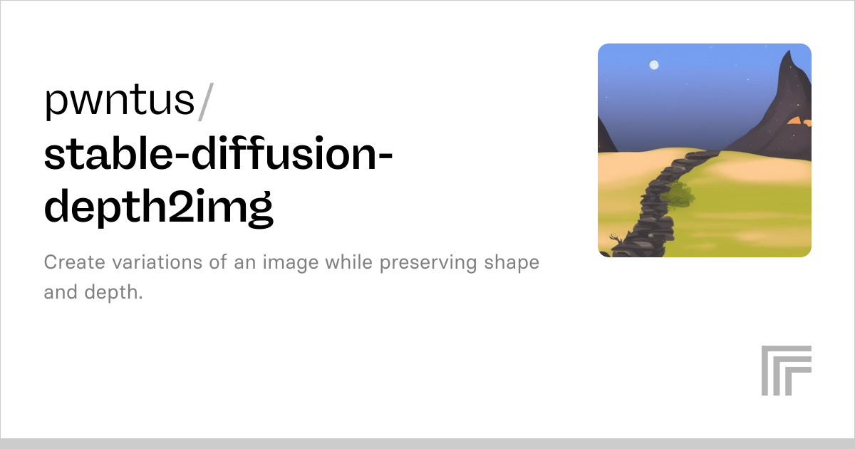 Examples – pwntus/stable-diffusion-depth2img | Replicate