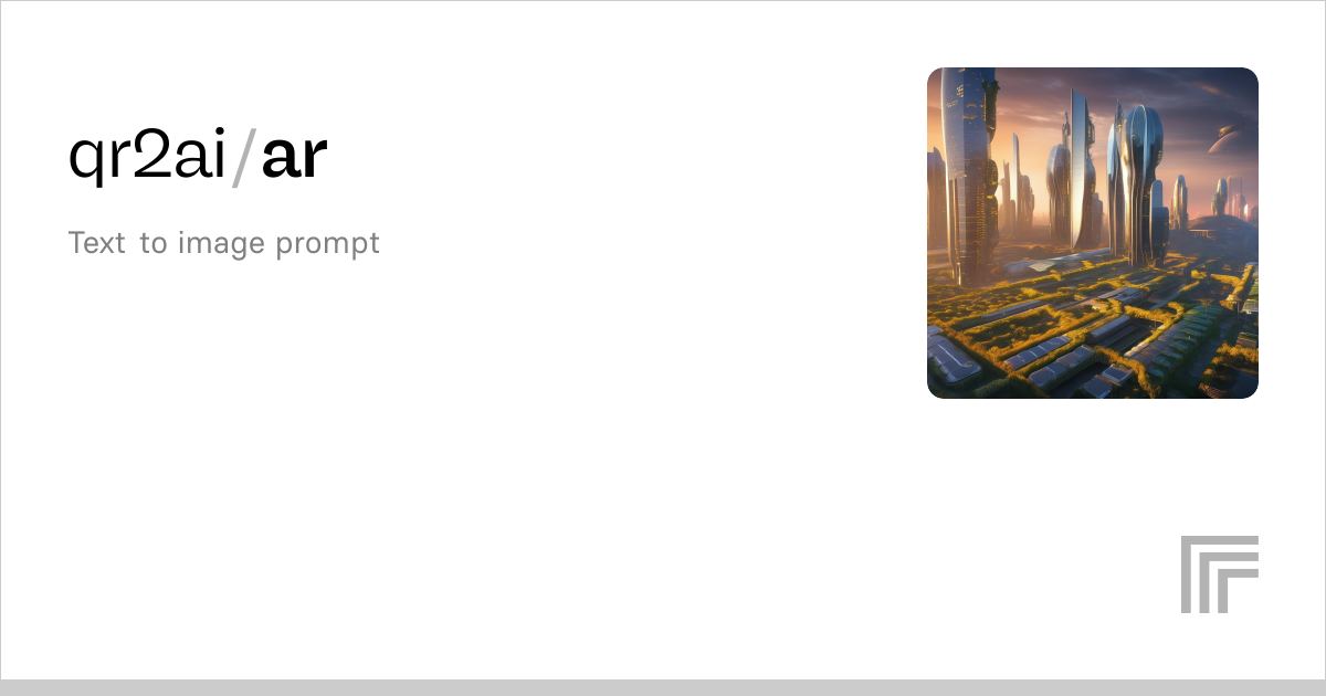 qr2ai/ar | Run with an API on Replicate