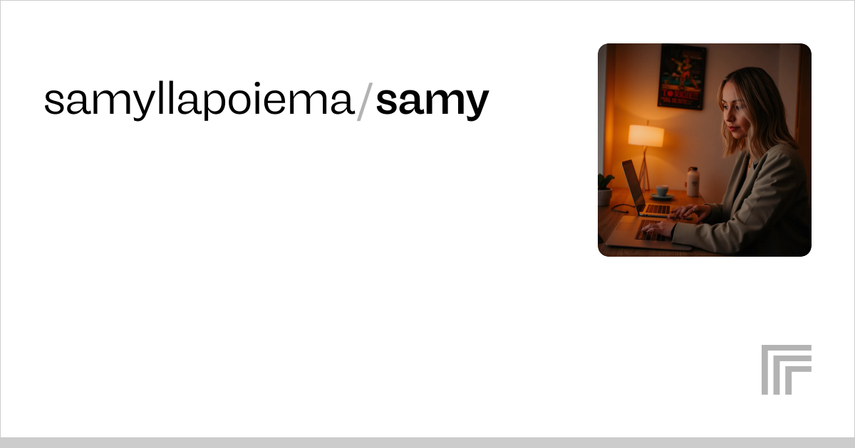samyllapoiema/samy | Run with an API on Replicate