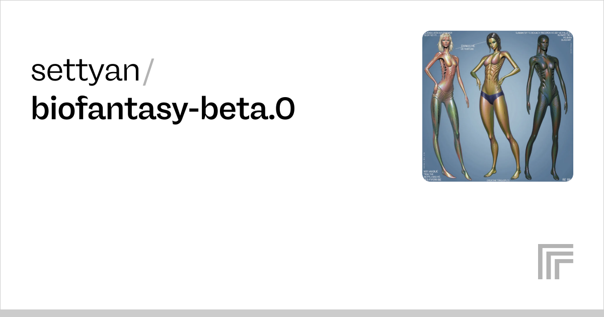 settyan/biofantasy-beta.0 | Run with an API on Replicate