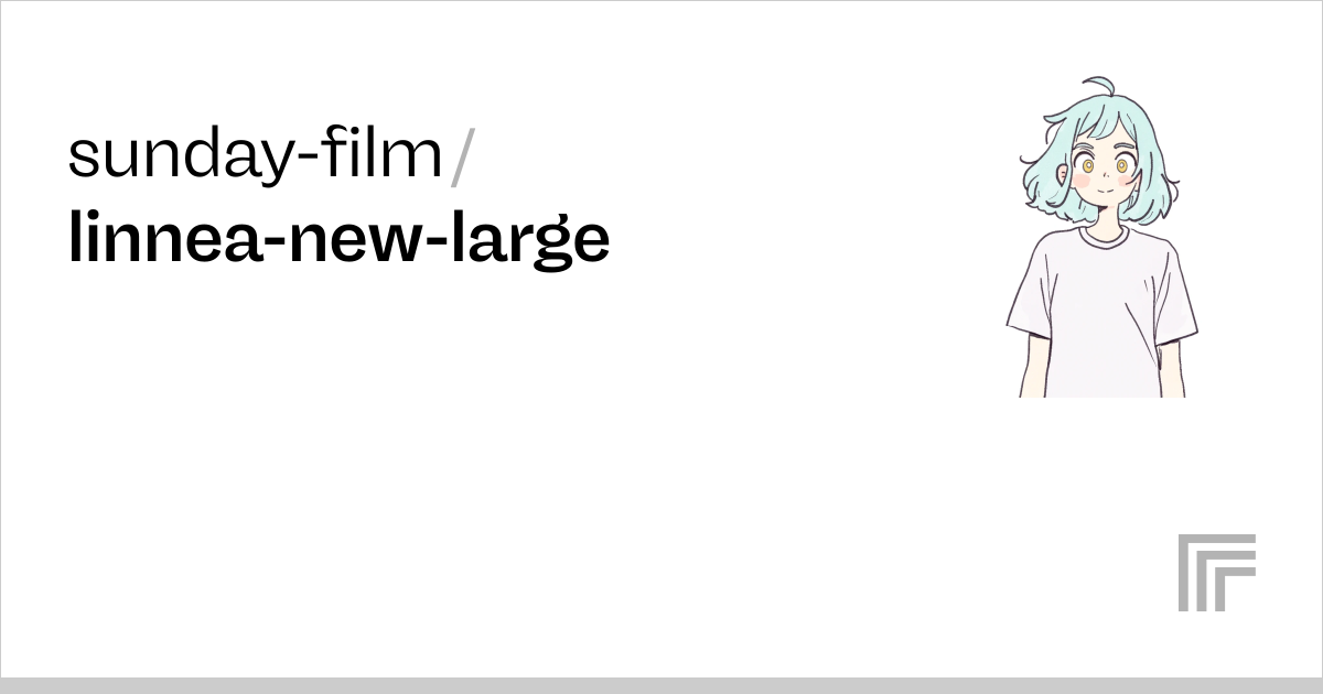 Examples – sunday-film/linnea-new-large | Replicate