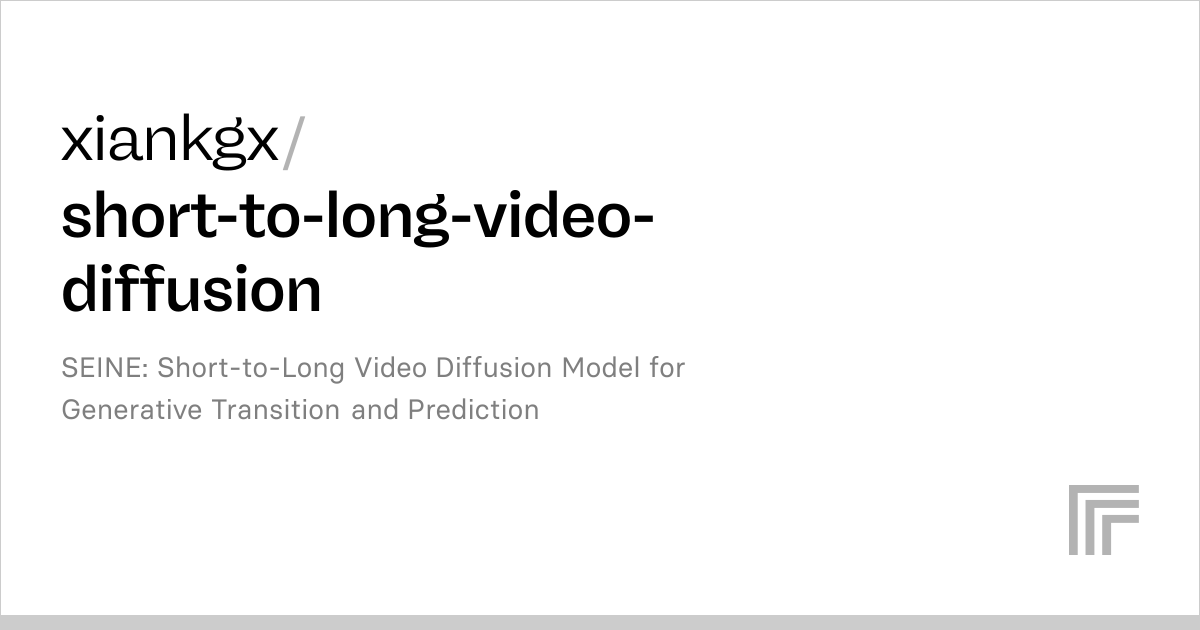 xiankgx/short-to-long-video-diffusion | Run with an API on Replicate