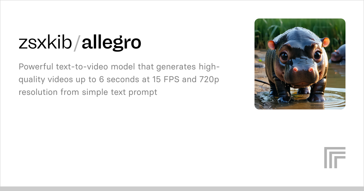 Examples – zsxkib/allegro | Replicate